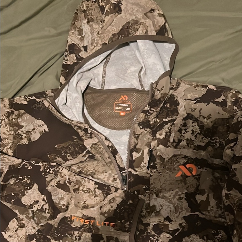 First lite camo pants and jacket